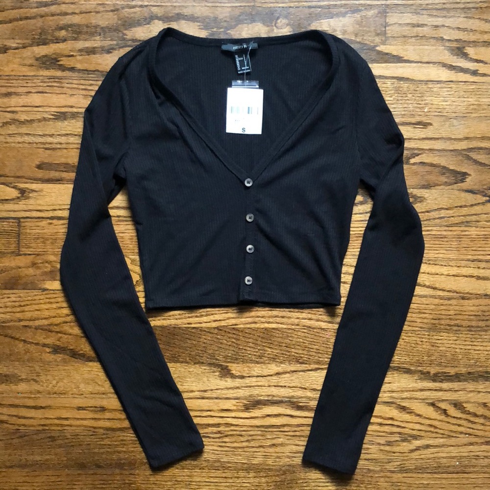 ❗️(4 for $30) Forever 21 Black Knit Top